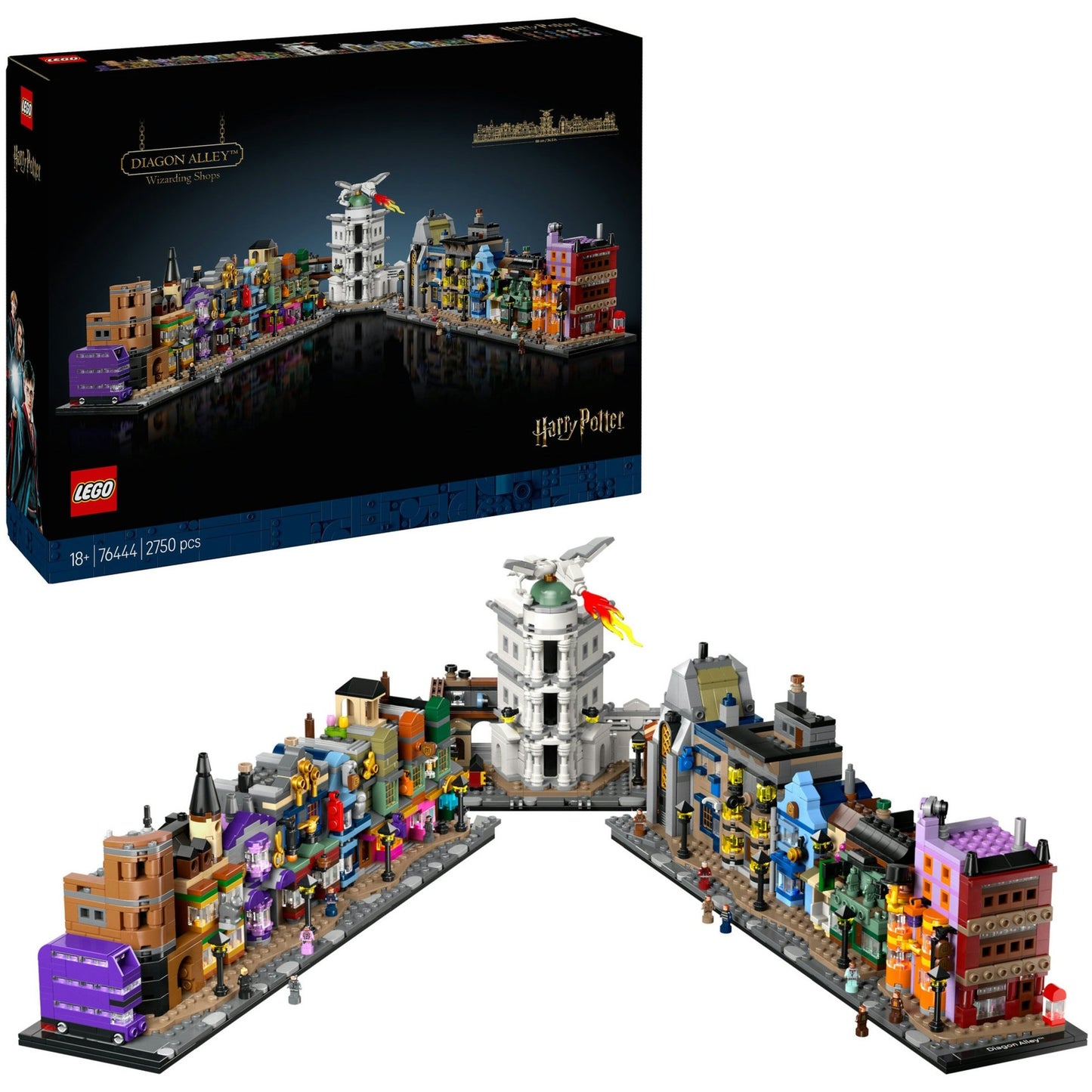 Lego 76444 Harry Potter de Wegisweg Magic Stores