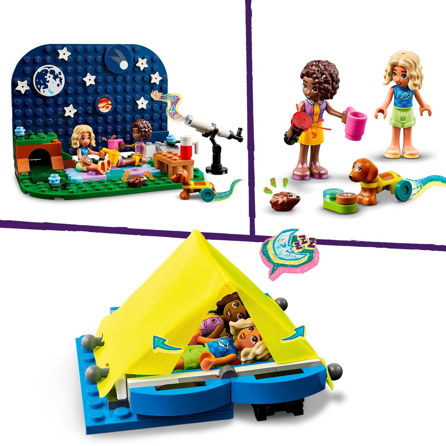 Lego friends - astronomisch kampeervoertuig constructiespeelgoed (42603)