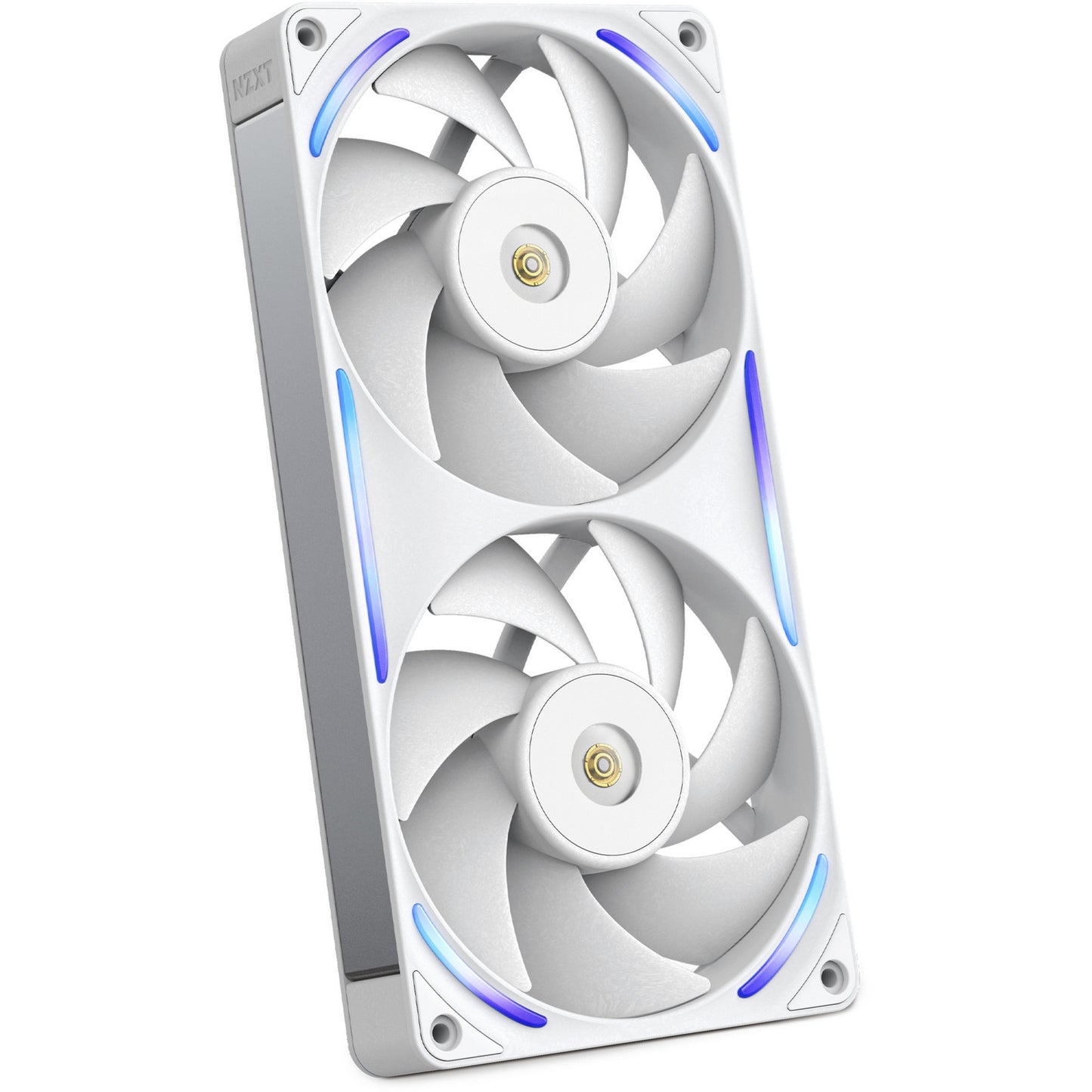 Ventole per case RGB Nzxt f240x (bianco, 2 pezzi, 240 x 120 x 30 mm, pwm)