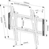 Neomounts WL35-550BL14 TV Wall Stont