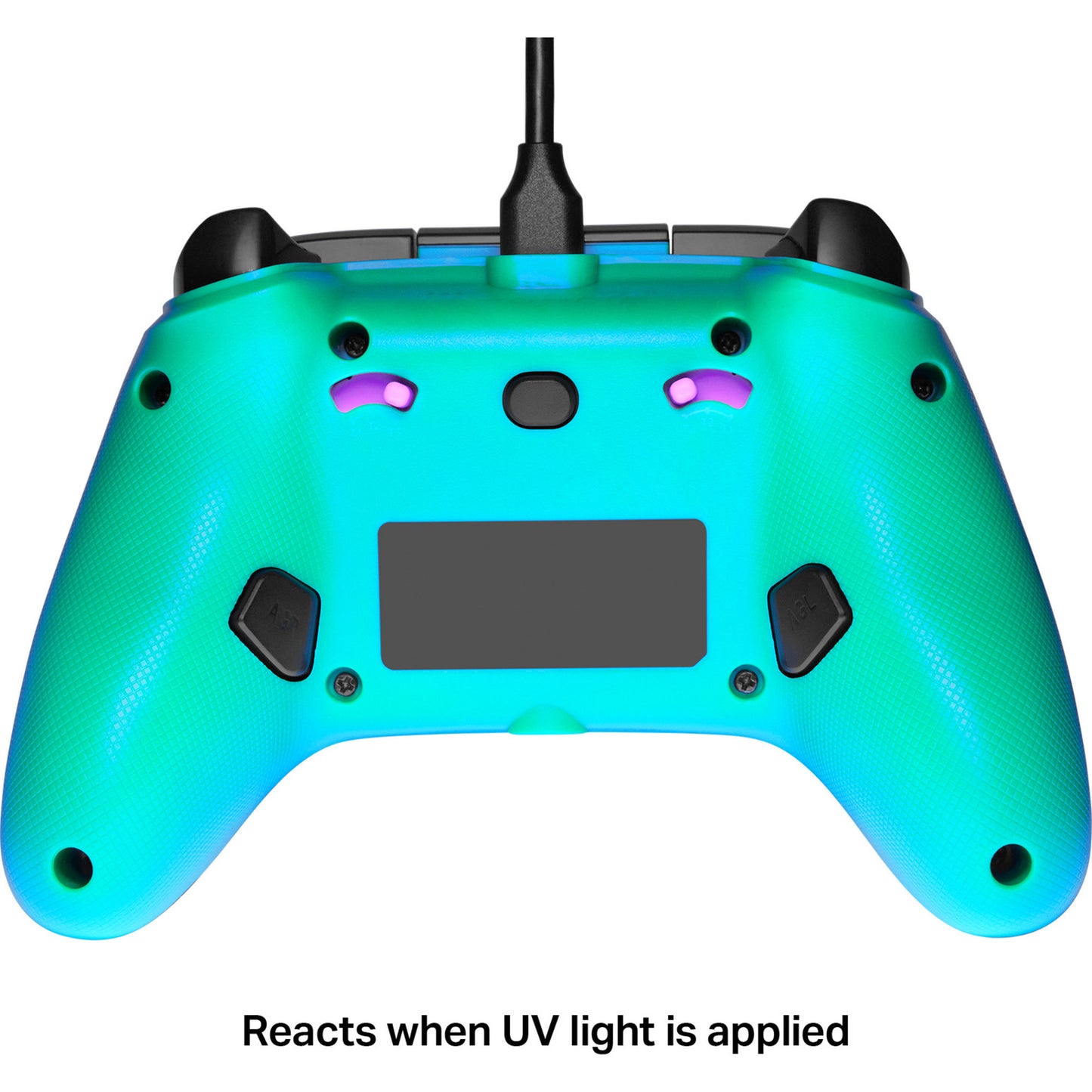 Controller Powera Advantage con cavo per xbox serie x|s - fortnite: Glow (neon green, xbox series x|s, xbox one, PC)