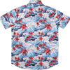 Loose riders party aloha waves - mtb shirt