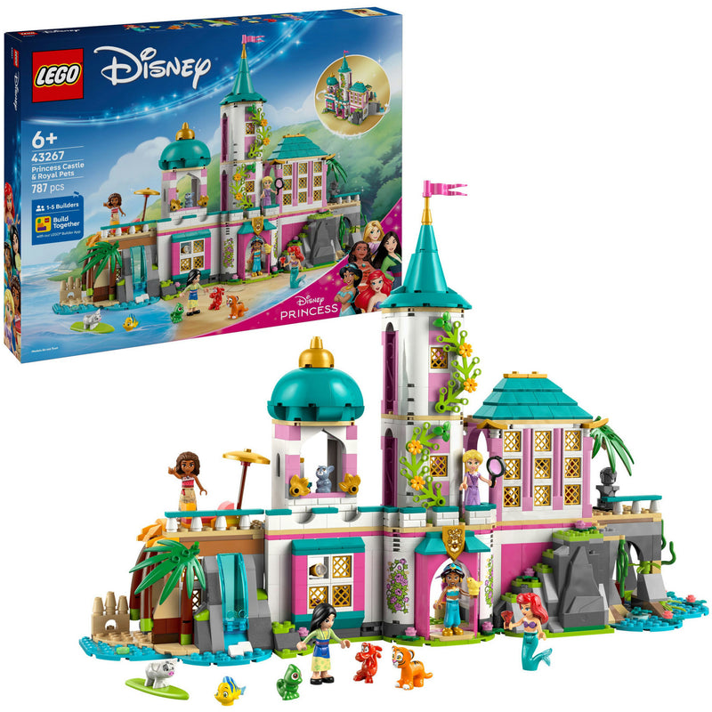 Disney LEGO 43267 Principessa Principessa Castello e Pets Royal
