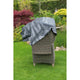 Copertura per mobili da giardino Nature per sedie impilate (grigio, 6031601)