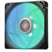 Silverstone sst-fw124-argb 120x120x15 case fan (zwart wit, 120 x 120 x 15 mm, pwm) - afbeelding 1