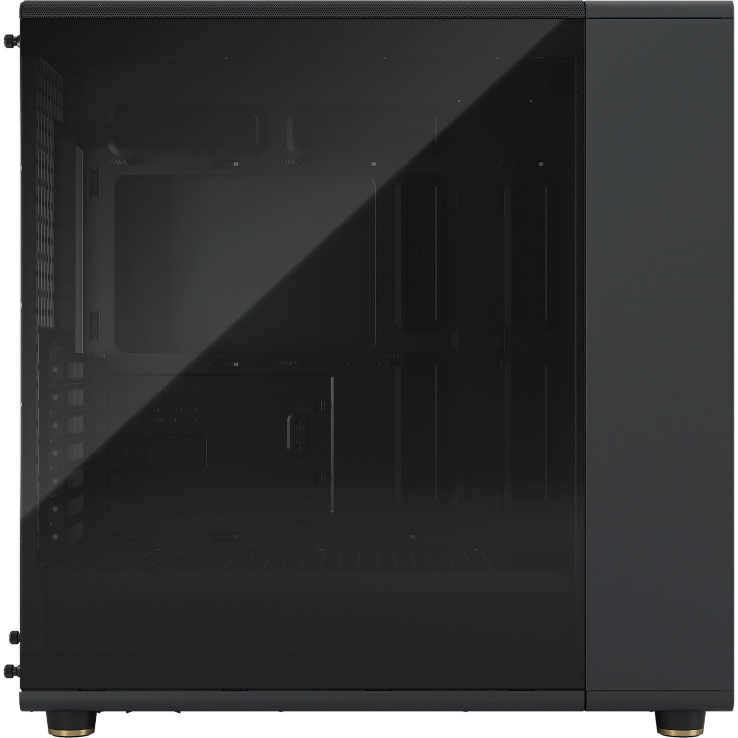 Diseño fractal North XL Charcoal Black TG Dark