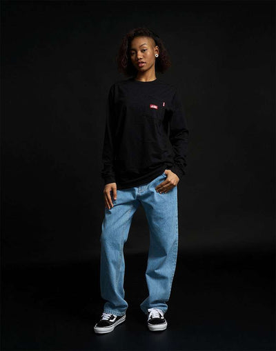 Loose riders pocket - tech long sleeve shirt