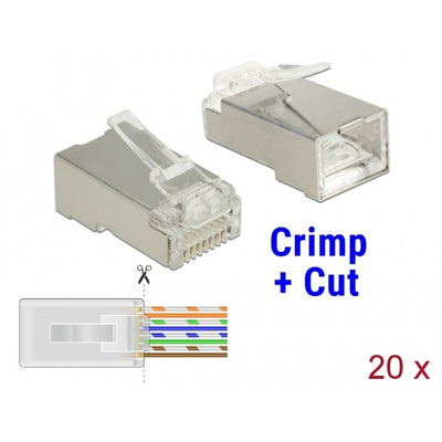 Delock RJ45 Enjimpantador+Cortero Cat Cat.6 STP