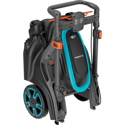 Gardena rasaerba a batteria powermax duo 4636v p4a set 41