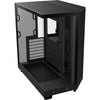 Nzxt h6 flow rgb midi tower behuizing (zwart | 2x usb-a | 1x usb-c | rgb | tempered glass)
