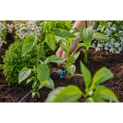 Gardena verstelbare seriedruppelaar 1-8 l u, drukcompenserend druppelaar (zwart turquoise) - afbeelding 3