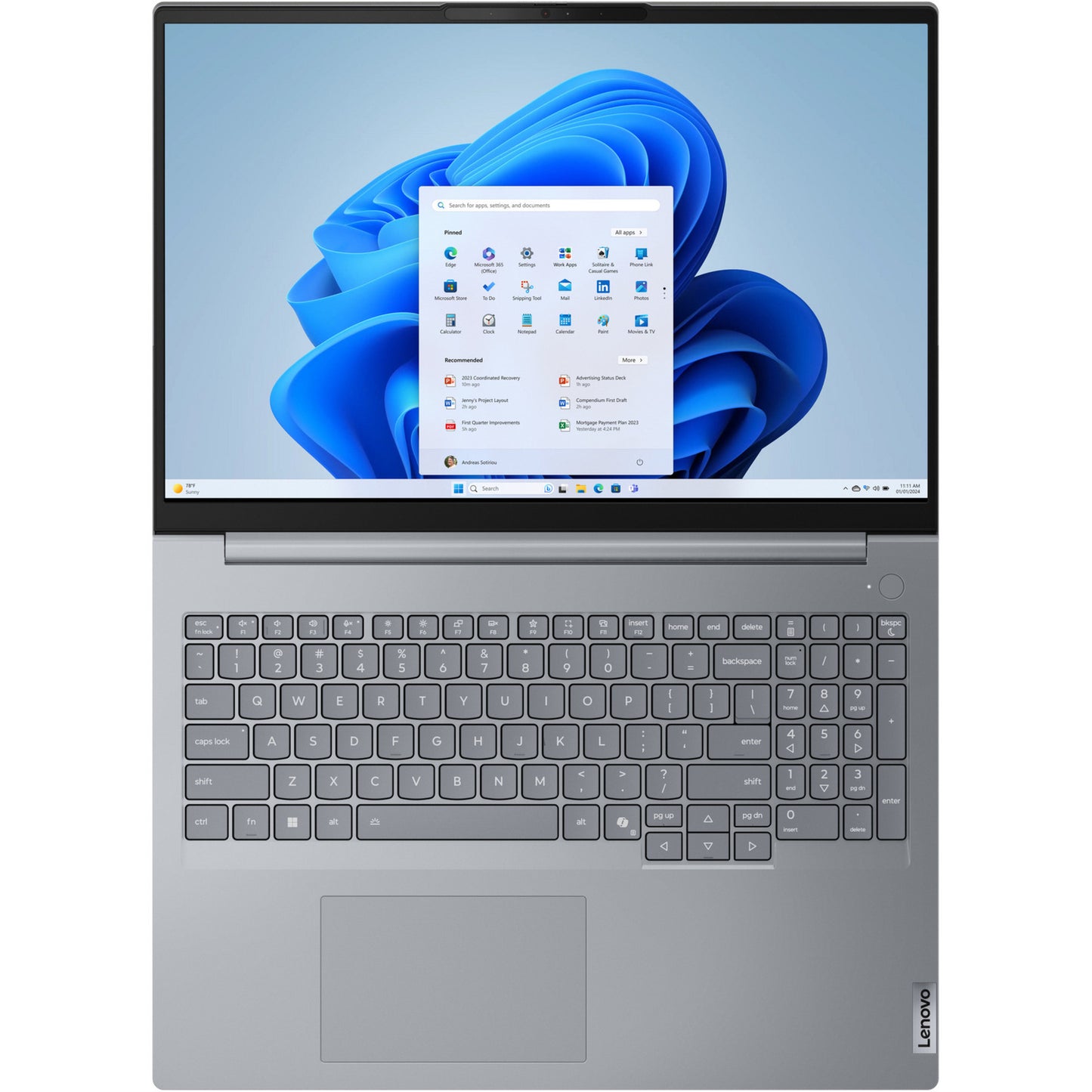 Laptop Lenovo thinkbook 16 g8 irl (21sh00g0mh) 16 (grigio | core i5-13420h | grafica uhd | 16 GB | SSD da 512 GB)