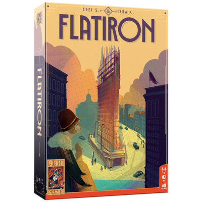 999games 999 games gioco da tavolo flatiron (olandese, 1 - 2 giocatori, 45 minuti, da 12 anni)
