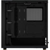 Fractal design north midi tower behuizing (zwart houtkleur | 2x usb-a | 1x usb-c)