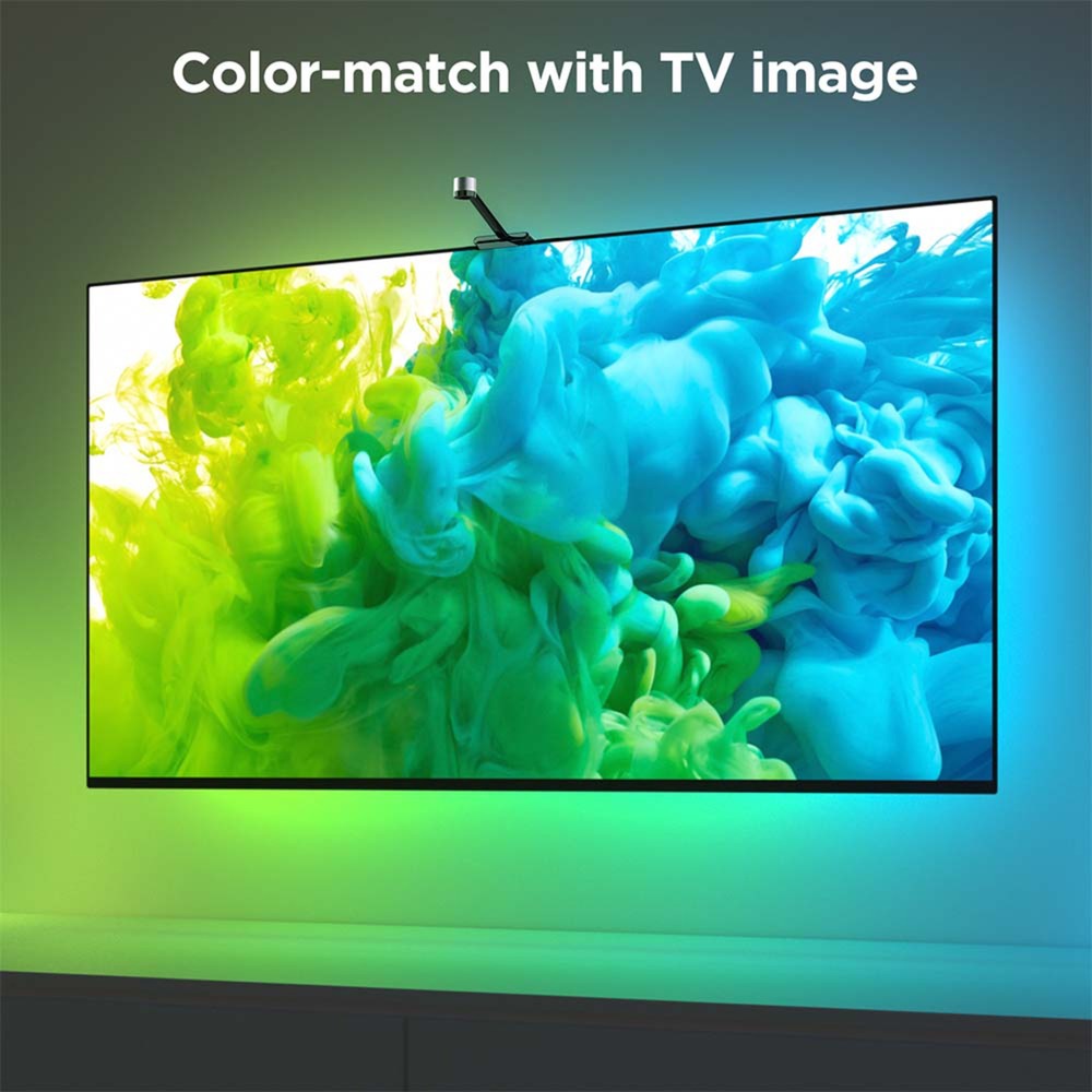 Govee envisual smart TV retroiluminación tira LED 3s (WiFi 2,4ghz, Bluetooth, para televisores de 55 a 65 pulgadas)