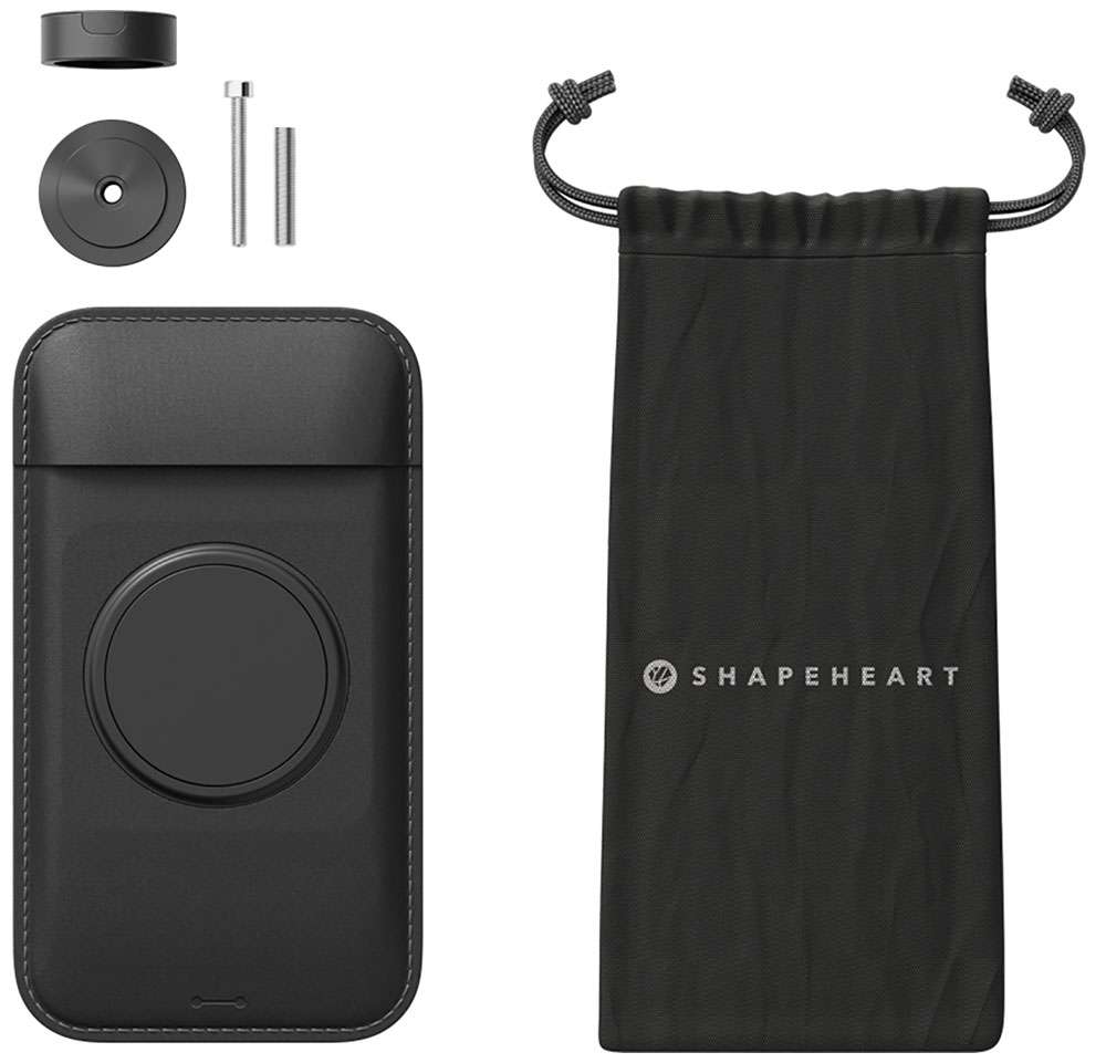 Soporte magnético para horquilla de smartphone Shapeheart para bicicleta