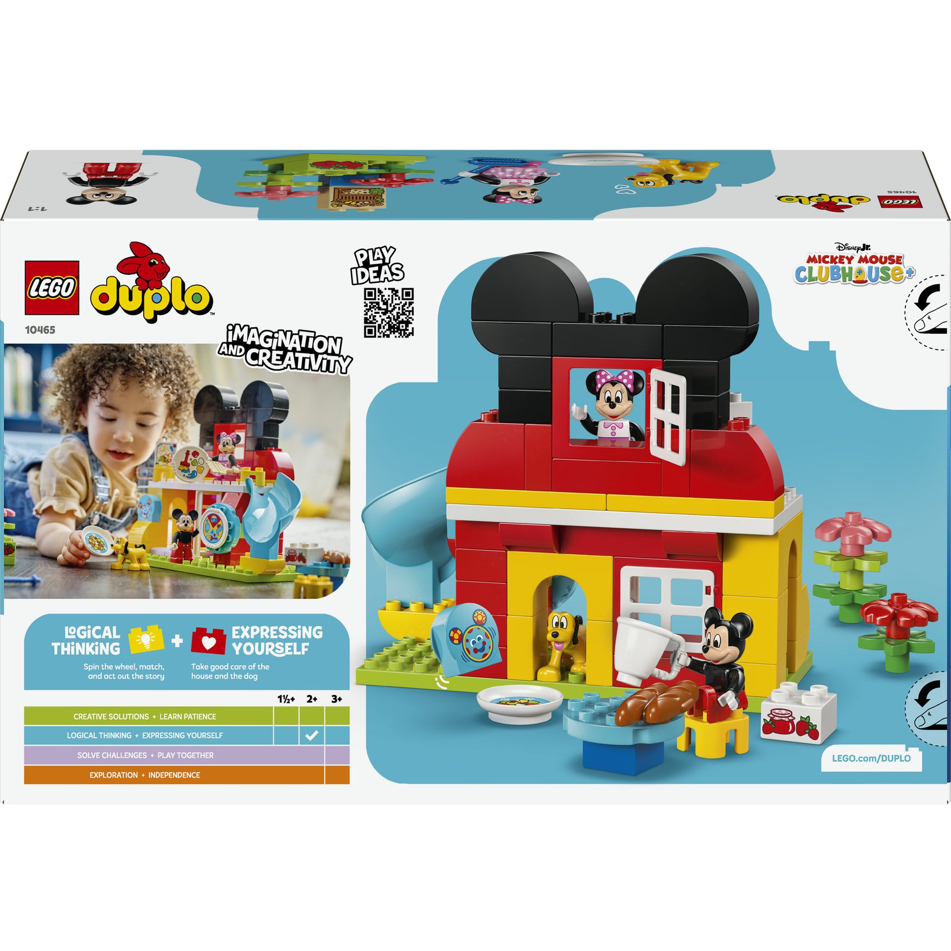 Lego Duplo 10465 Clubhouse di Topolino con Minnie e Plutone