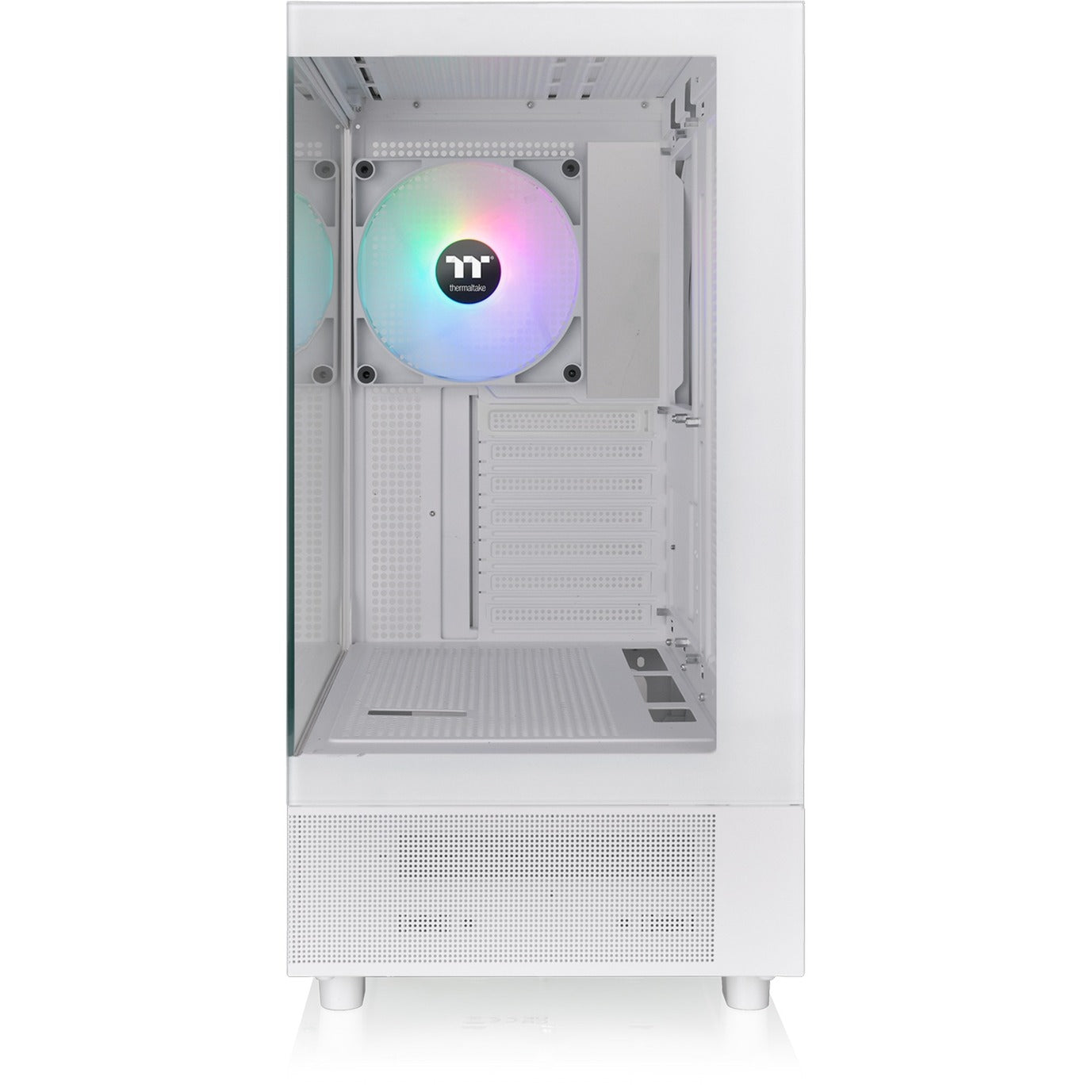 Thermaltake view 270 tg argb - snow midi tower behuizing (wit | 2x usb-a | 1x usb-c | rgb | tempered glass)
