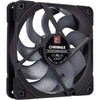 Ventola per case Noctua nf-a12x25 g2 pwm chromax.black (nera, 120 x 120 x 25 mm)