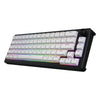 Hator skyfall mag ultra 8k, tastiera da gioco (nera, layout americano, hator aurum ice, 65%, rgb, double-shot pbt, hot-swap)