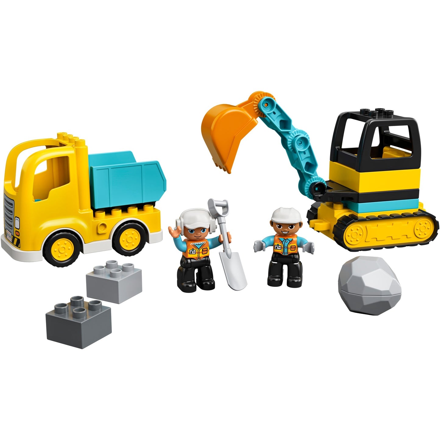 LEGO DUPLO LEGO DUPLO 10931 ESCAVATORE DI TRUCK con Caterpillari