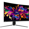 Monitor da gioco curvo MSI MPG 321curx QD-OLED 31.5 4K UHD (Nero, 2x HDMI, Display Port, 2x USB-A, USB-B, USB-C, 240 Hz)