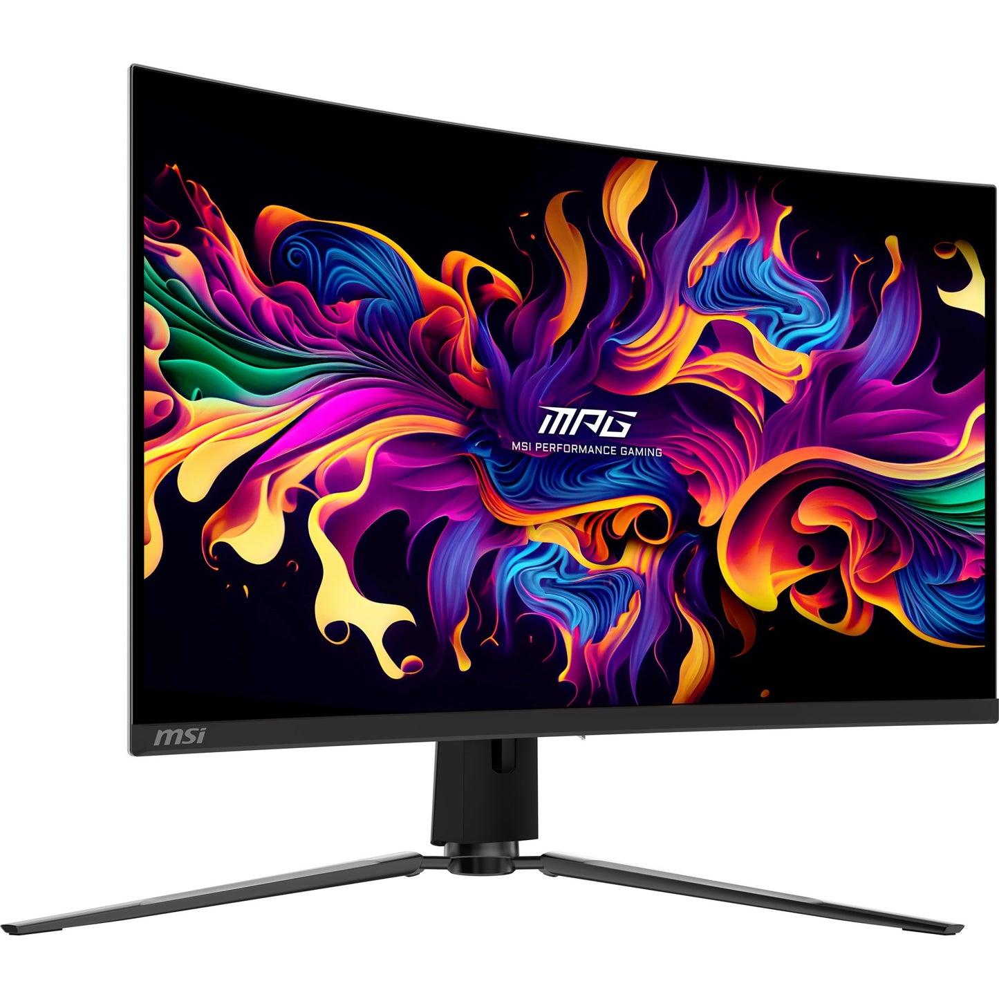 Monitor da gioco curvo MSI MPG 321curx QD-OLED 31.5 4K UHD (Nero, 2x HDMI, Display Port, 2x USB-A, USB-B, USB-C, 240 Hz)