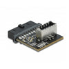 DELOCK USB 3.0 Adattatore Pin Intestazione da femmina a chiave interna