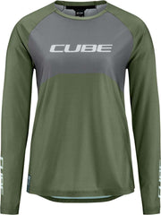 Cube vertex tm - women's long sleeve jersey - afbeelding 1