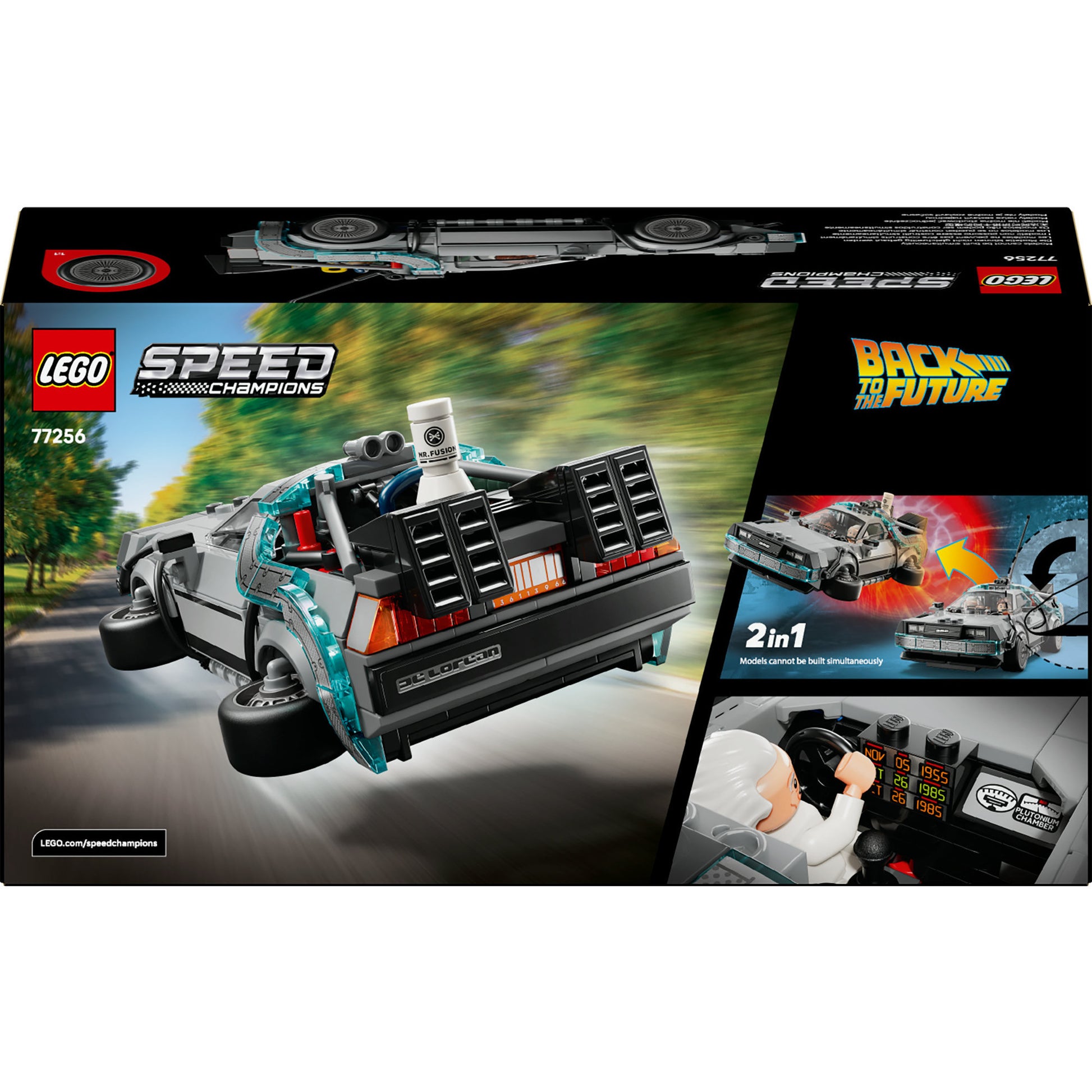 Lego Speed Champions 77256 máquina del tiempo de Regreso al futuro