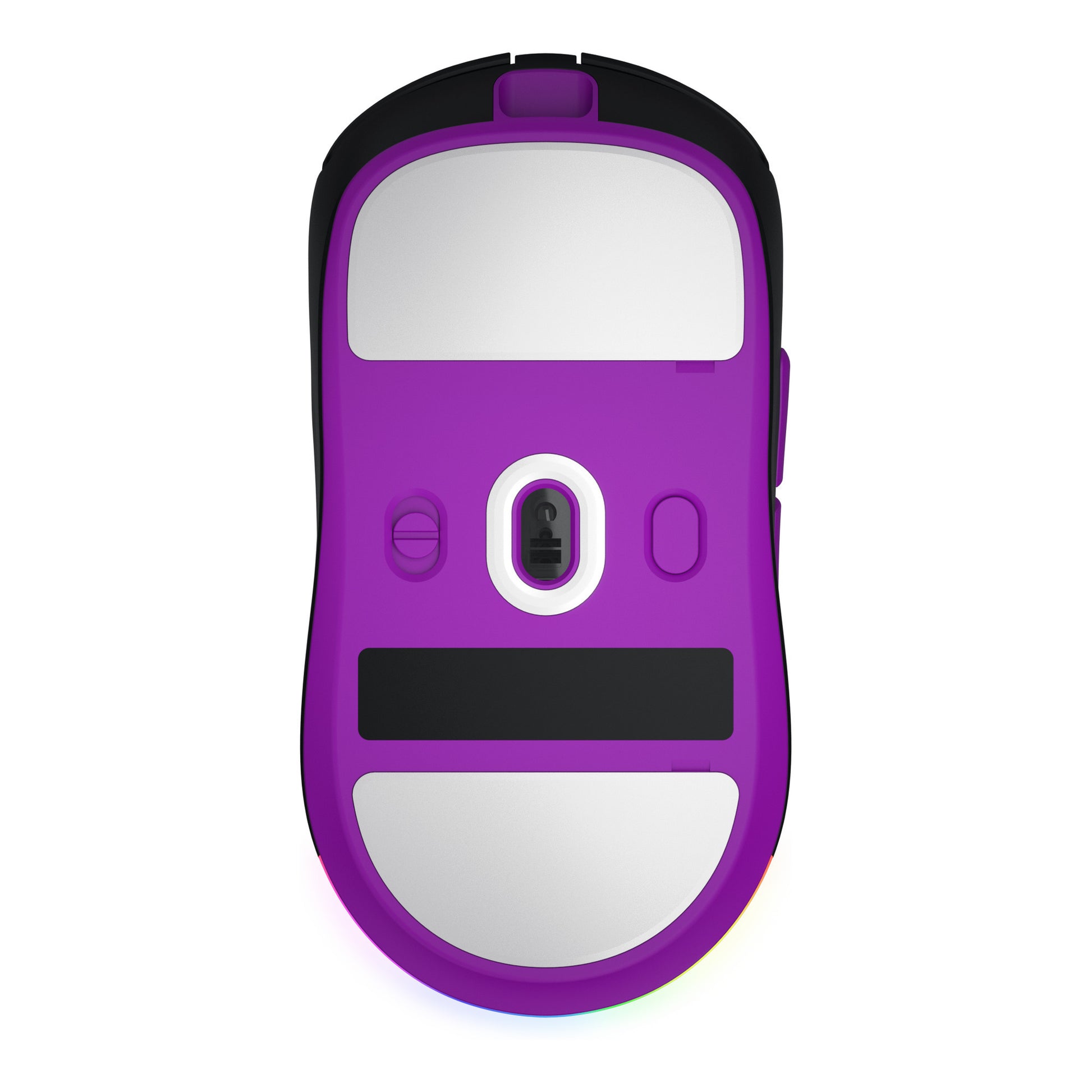 Mouse da gioco wireless Hator quasar 3 ultra 8K (nero, 400 - 30.000 dpi, rgb, bluetooth 5.1 USB da 2,4 GHz)
