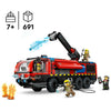 Lego City Fire 60499 camion dei pompieri dell'aeroporto