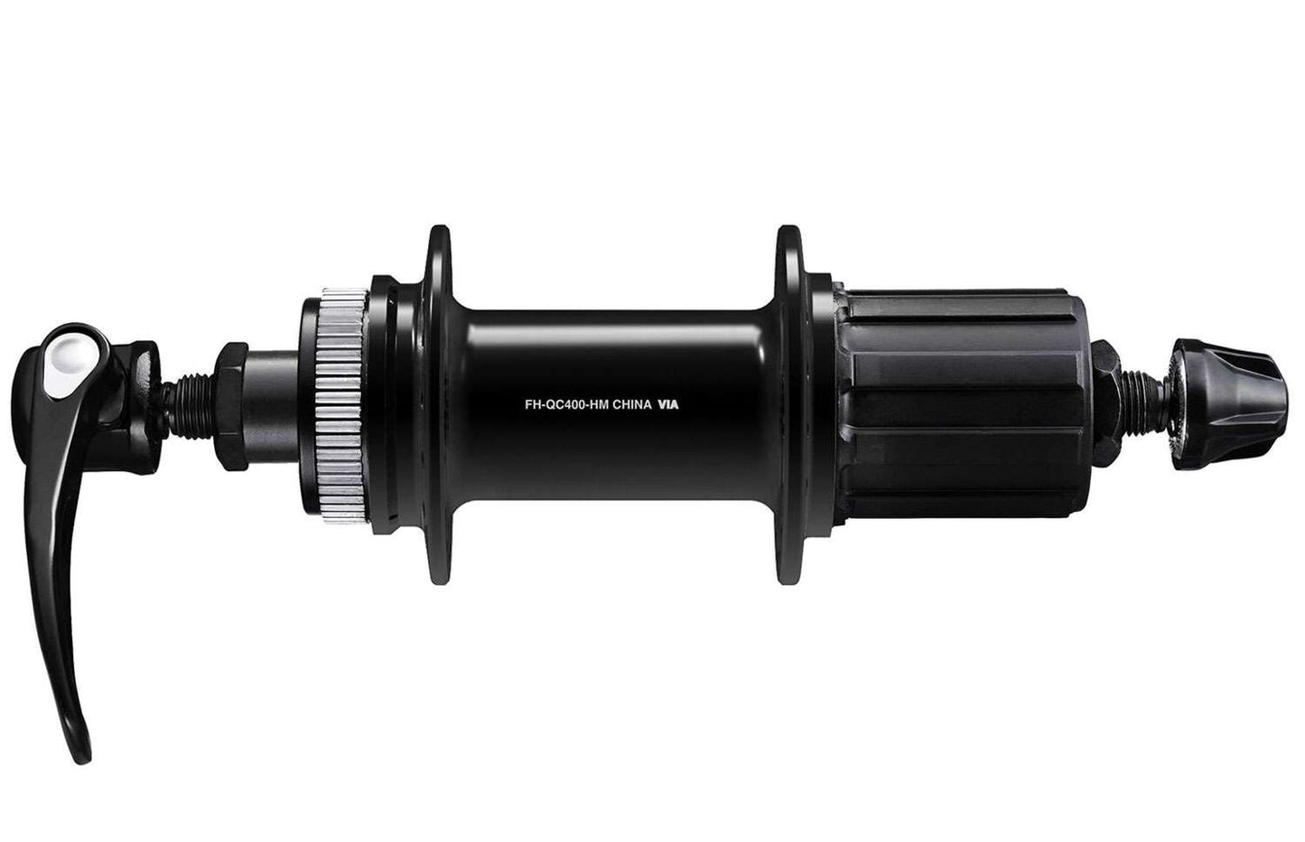 Shimano FH-QC400 CasseTteNaaf Centerlock 8-11 Velocità 135 32 Black