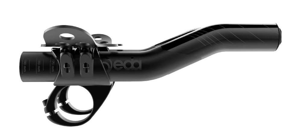 Estensioni TT Superzero Clip-on Deda Clip-on, 190mm, Black ANO