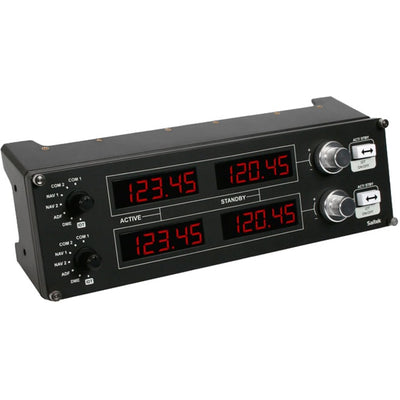 Logitech g saitek pro flight radio panel instrumentenpaneel (pc)