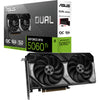 Scheda grafica Asus Dual GeForce RTX 5060 Ti OC 16G (nero, DLSS 4, 3x Display Port, 1x HDMI 2.1)