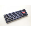 Ducky one 3 cosmic blue sf rgb mechanisch toetsenbord (donkerblauw, us lay-out (qwerty), cherry mx brown, 65%, rgb leds, double-shot pbt, hot-swappable, quack mechanics)