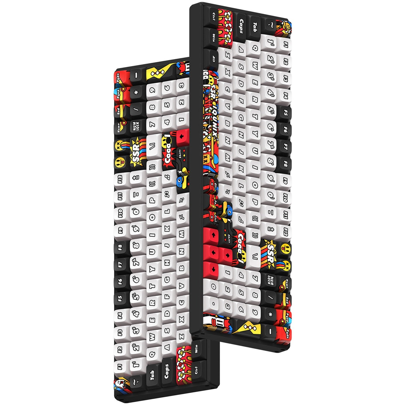 Tastiera meccanica wireless diario di graffiti IQUnix F97