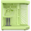 Custodia midi tower Hyte Y70 (verde chiaro | 2x USB-A | 1x USB-C | vetro temperato)