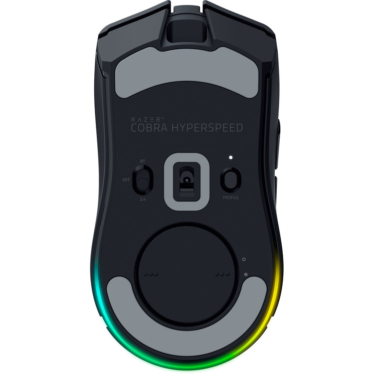 Razer cobra hyperspeed gaming muis (zwart, 26.000 dpi, rgb, 2.4 ghz bluetooth usb)
