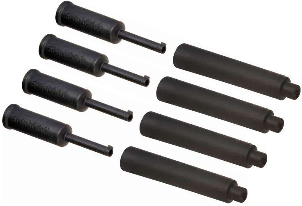 Juego de tapa de extremo de goma Shimano (4)