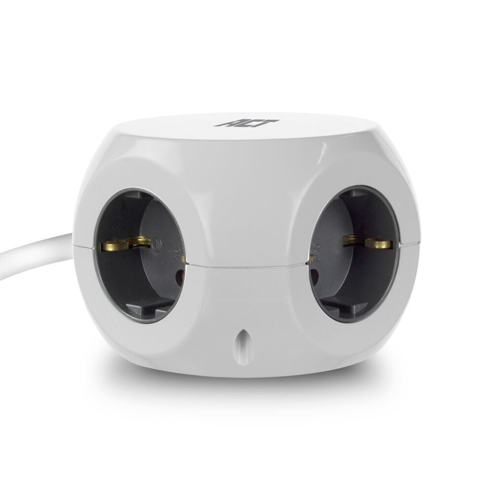 Act Power Strip Cube con 3 prese (tipo F), 30W PD