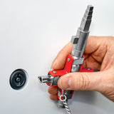 Knipex 00 11 06 v01 schakelkastsleutel met 9 profielen - vlakken-vierkant - afbeelding 9