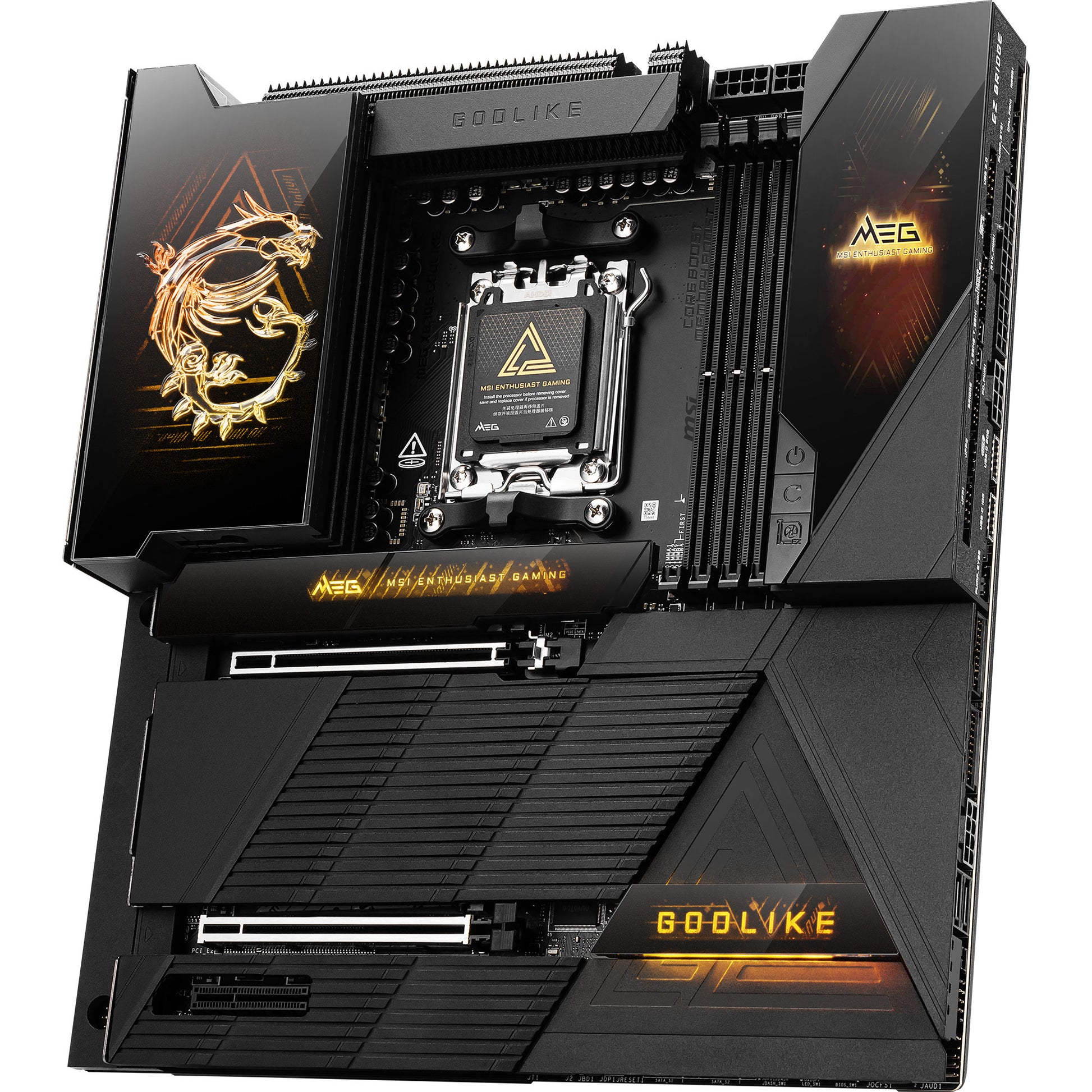 Placa base Msi Meg X870e Godlike Socket AM5 (LAN 5GB, LAN 10GB, WLAN, BT, Sonido, ATX)