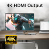 Conectividad ACT USB-C 4K Estación de acoplamiento para 1 HDMI Monitor, EthEd