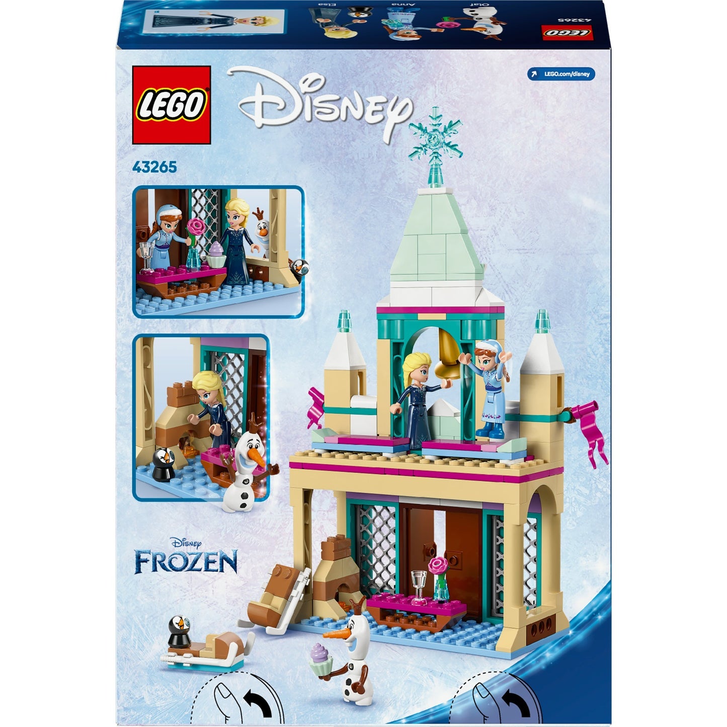 Lego Lego Princess 43265 Castello congelato di Arendelle