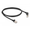 Delock RJ45 Network Cable Cat.6A S FTP Slim 90 ° verso l'alto A