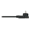 Brennenstuhl comfort-line plus, 6-voudige stekkerdoos stekkerdoos (zwart, met platte stekker, 2m h05vv-f 3g1.5)