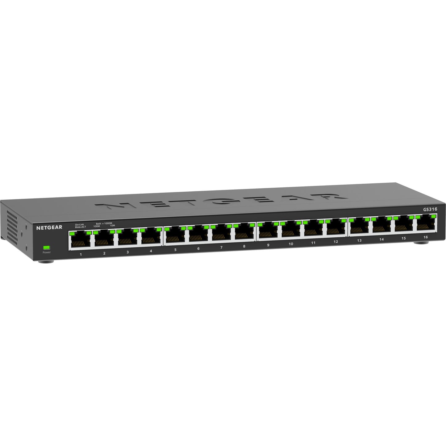 Interruttore Netgear gs316v3 (nero)