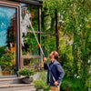 Gardena CleanSystem Telescopic acciaio M XL, per Verde